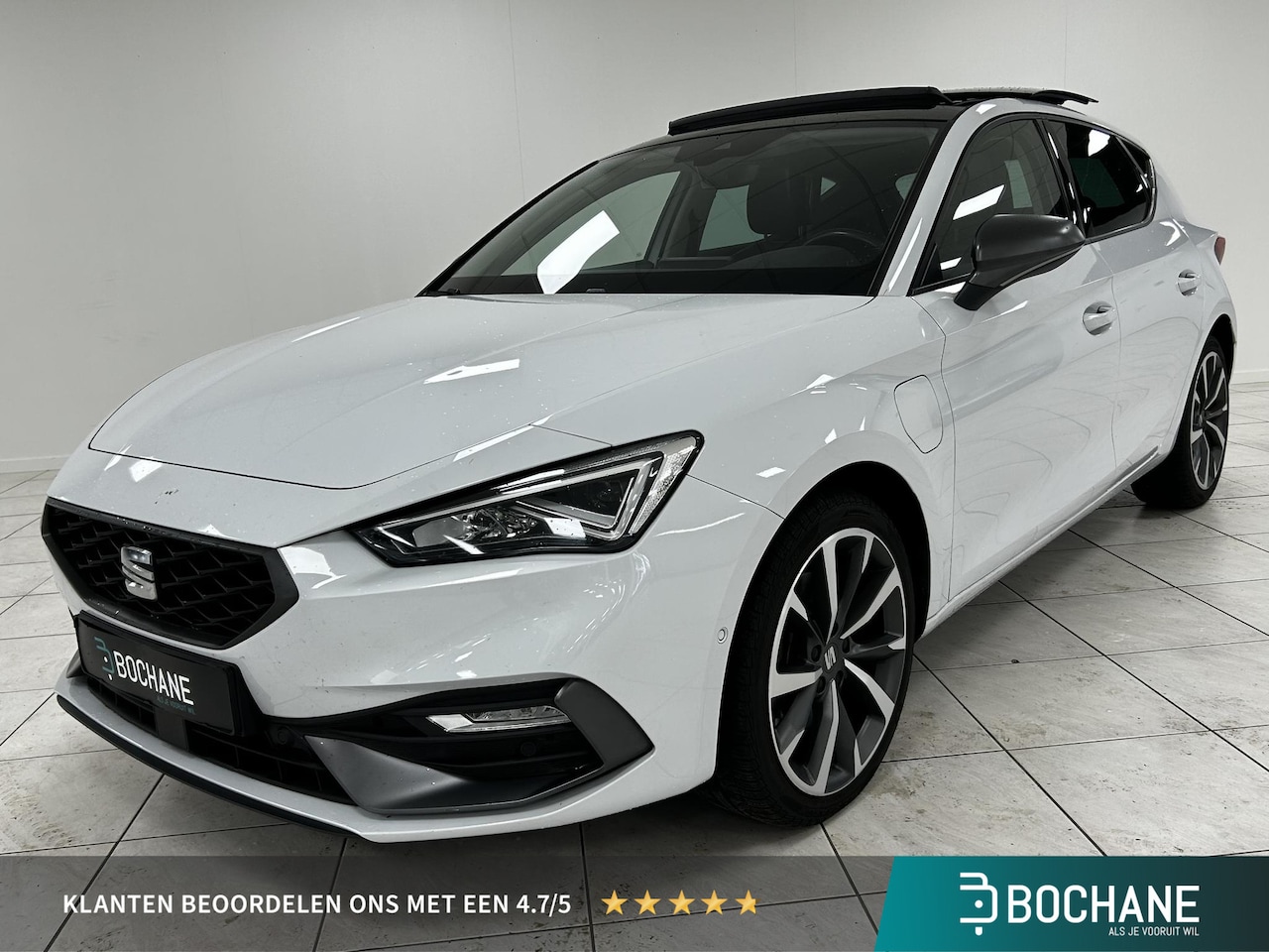 SEAT Leon - 1.4 TSI eHybrid PHEV FR Business Intense ELEKTRISCH PANORAMADAK | NAVIGATIE | ACHTERUITRIJ - AutoWereld.nl