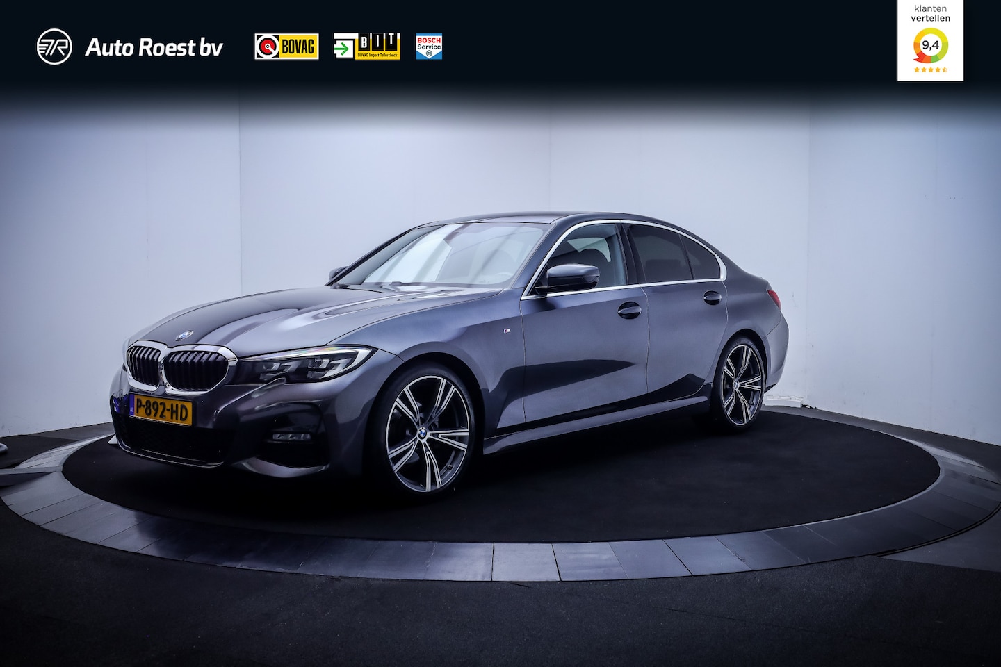 BMW 3-serie - 318iA M-SPORT Edition FULL LED | CARPLAY | NAVI | DAB | HIFI | SPORTSTOELEN | CRUISE | PDC - AutoWereld.nl