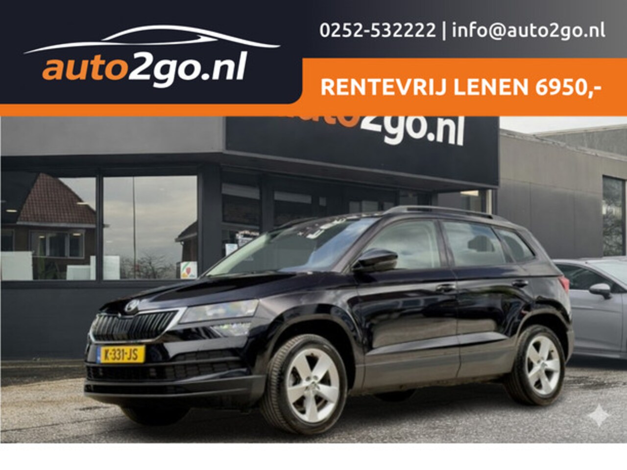 Skoda Karoq - 1.0 TSI EDITION DESIGNO-INT NAVI AIRCO APPLE-CARPLAY PARK-ASSIST LED LMV PDC - AutoWereld.nl