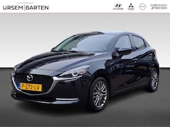 Mazda 2 - 2 1.5 SKYACTIV-G 90PK LUXURY NAVI CAMERA HUD LED ECC NAP | Apple CarPlay | Start-/stopknop