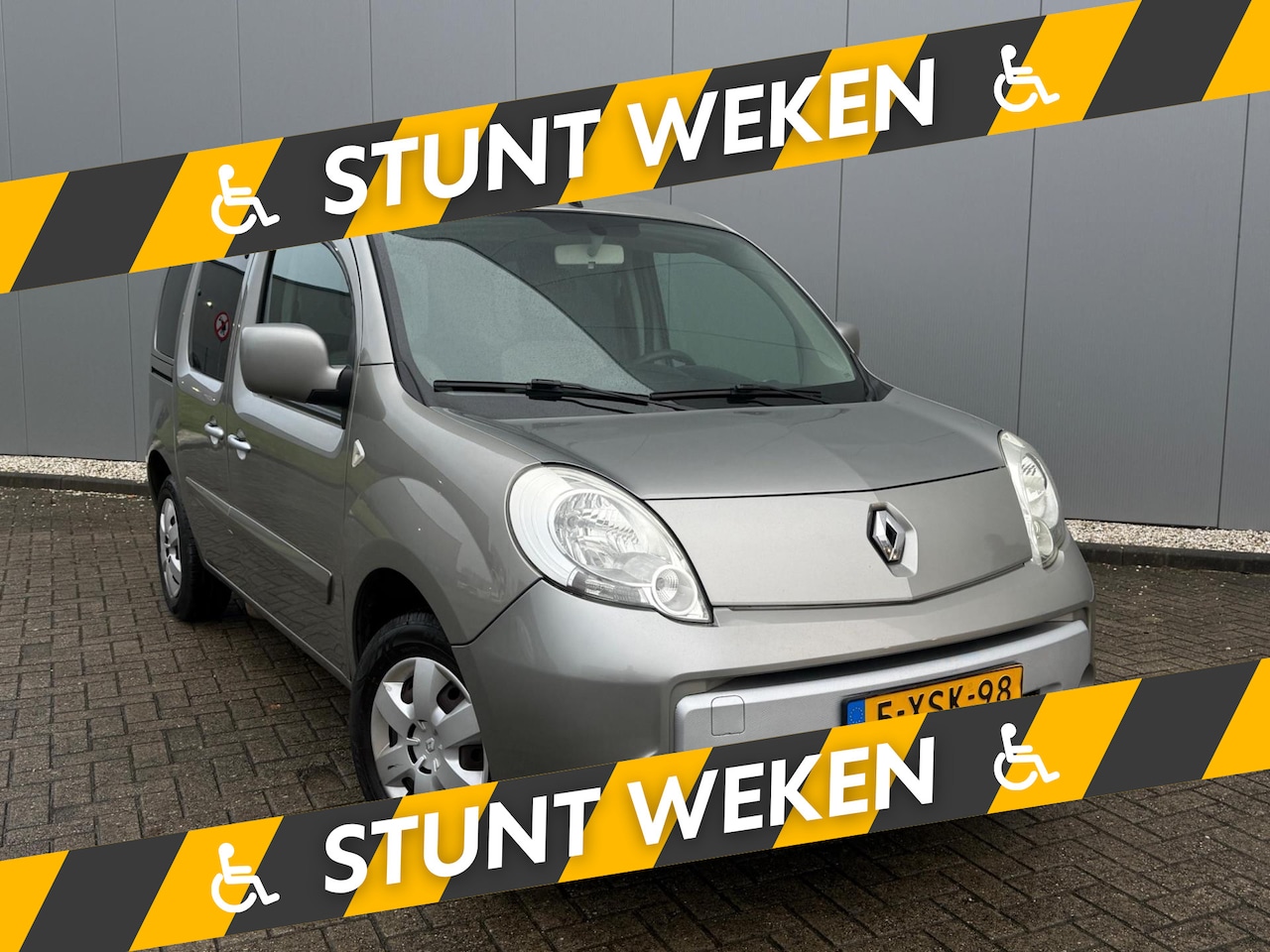 Renault Kangoo Family - 1.6 Rolstoelauto Bodemverlaging (Airco) Rolstoelbus - AutoWereld.nl