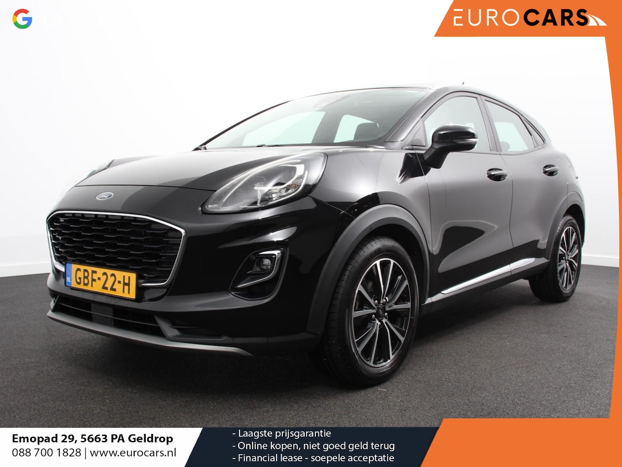 Ford Puma - 1.0 EcoBoost 125pk MHEV Titanium Navigatie Apple Carplay/Android Auto Climate Control Led - AutoWereld.nl