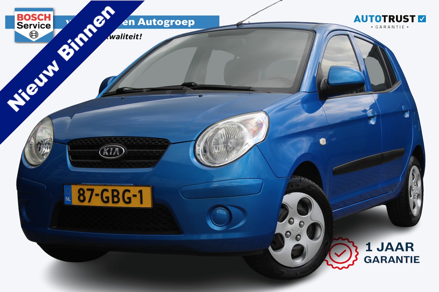 Kia Picanto - 1.0 X-pect | Inlc. 12 maanden garantie | |!laag in kilometers!| Half stof/leder bekleding - AutoWereld.nl