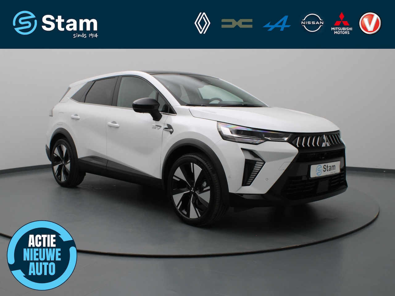 Mitsubishi Grandis - HEV Instyle 160pk Harman Kardon | 360° Camera | Stoel-/stuur-/voorruitverw. | Panoramadak - AutoWereld.nl