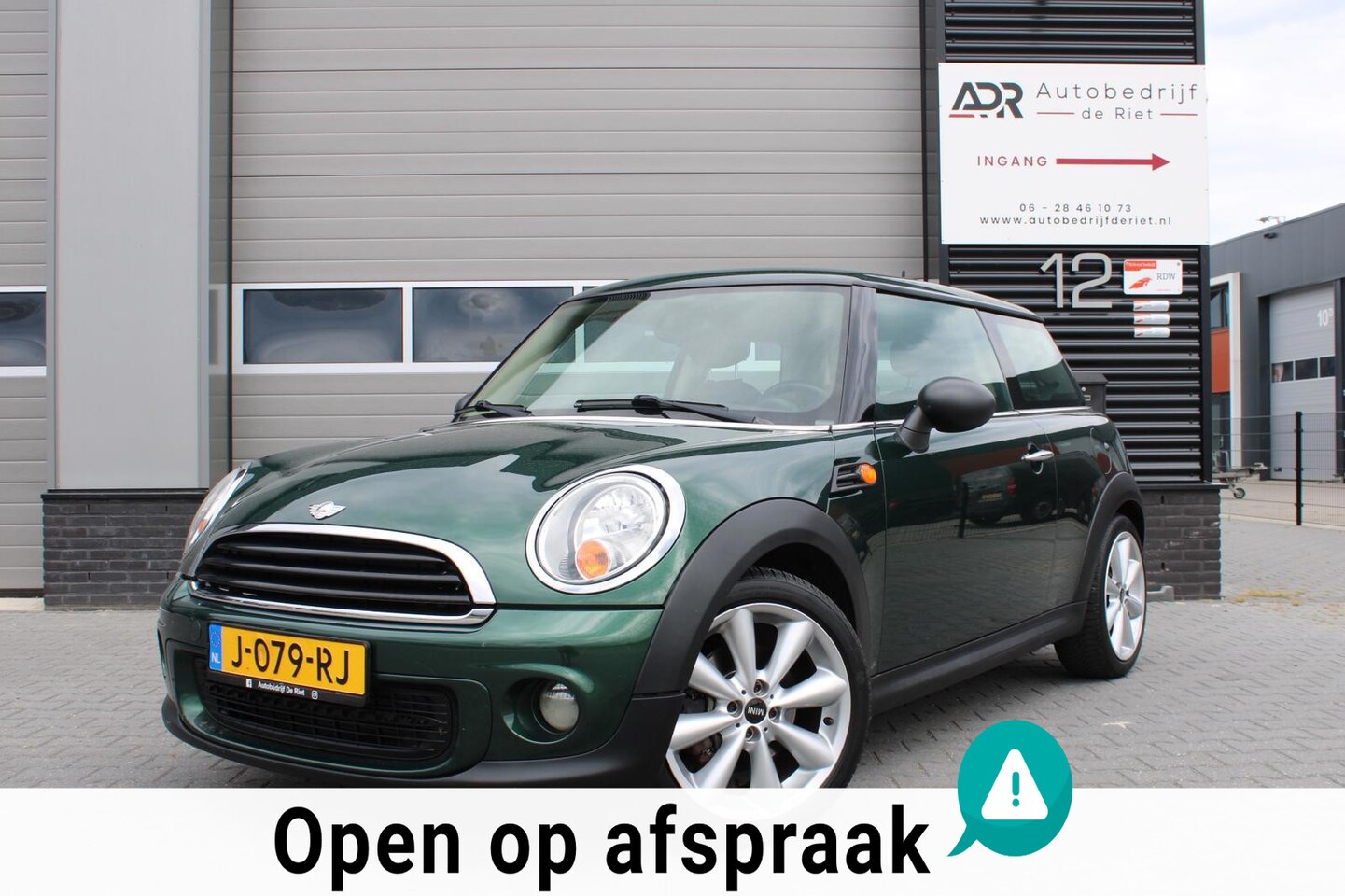 MINI 3-Deurs - 1.6 One 17''|AIRCO|CRUISE|PDC ACHTER|GROEN| - AutoWereld.nl