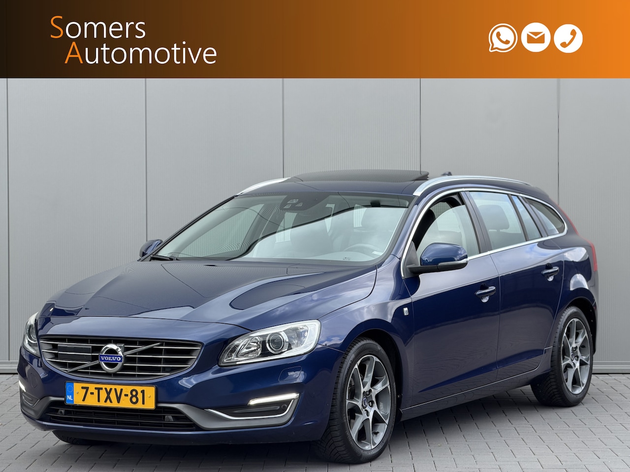 Volvo V60 - 2.0 D4 Geartronic Ocean Race | Schuifdak | Xenon | Leder | Camera | Adaptive Cruise - AutoWereld.nl