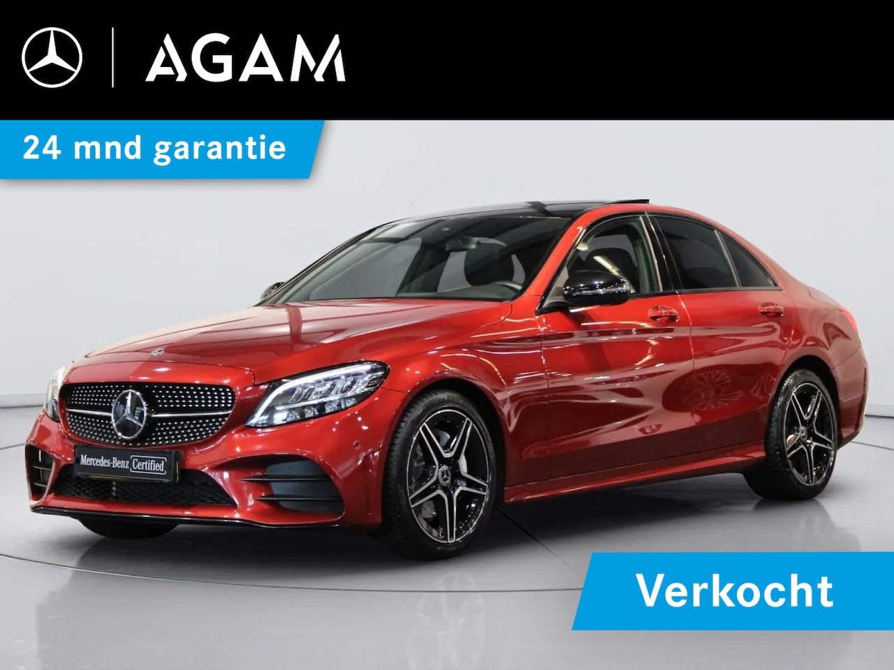 Mercedes-Benz C-klasse - Limousine 180 Business Solution AMG | Panorama dak - AutoWereld.nl