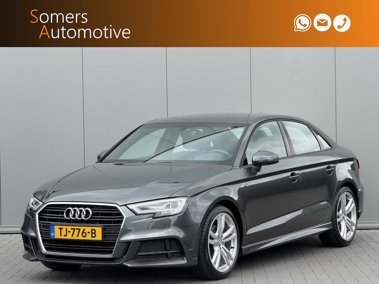 Audi A3 Limousine - 1.0 TFSI Sport S Line Edition | 3x S-Line | 18" | Navigatie | LED - AutoWereld.nl