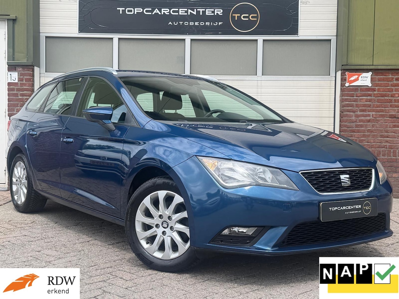 SEAT Leon ST - 1.2 TSI Style/AIRCO/AUT/TREKH/PARKS/APK/NAP - AutoWereld.nl