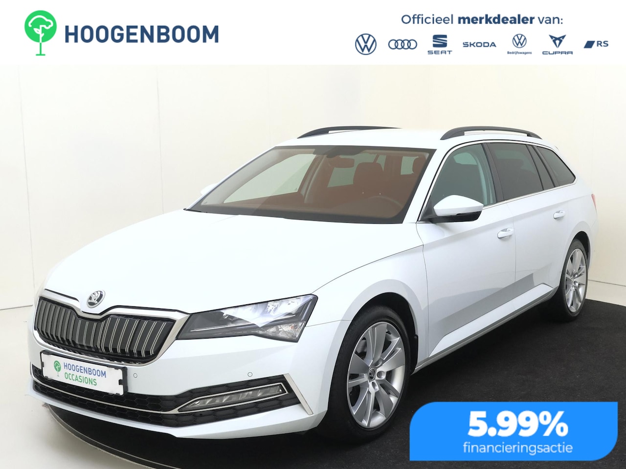 Skoda Superb Combi - 1.4 TSI iV Business Edition | SoH 90% | Achteruitrijcamera | Stoelverwarming | Adaptieve d - AutoWereld.nl