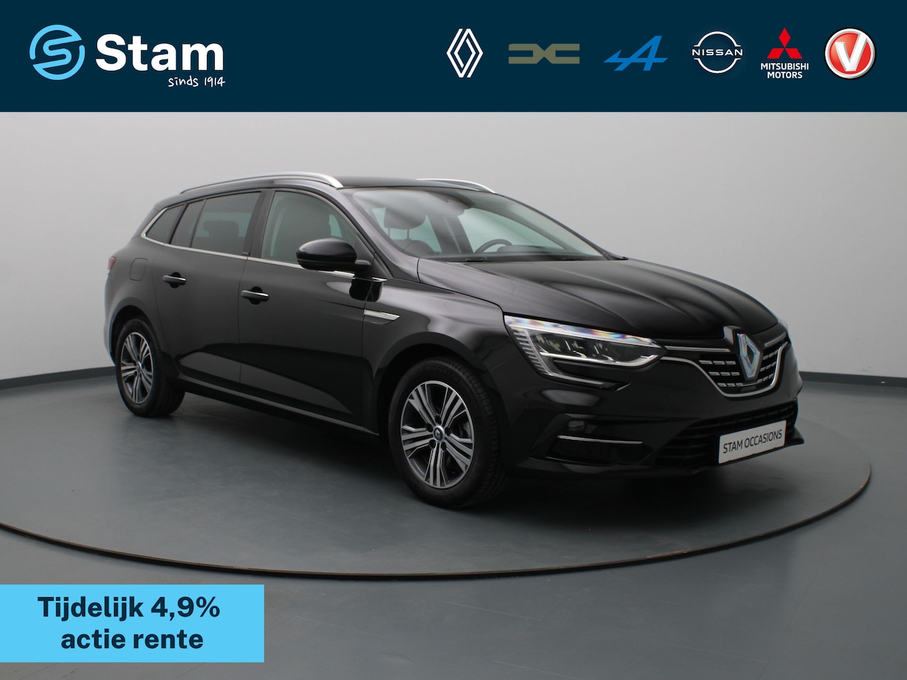Renault Mégane E-Tech - Estate Plug-In Hybrid Intens 160pk Head-Up | Camera | Parkeersens. v+a | Stoel-/stuurverw. - AutoWereld.nl