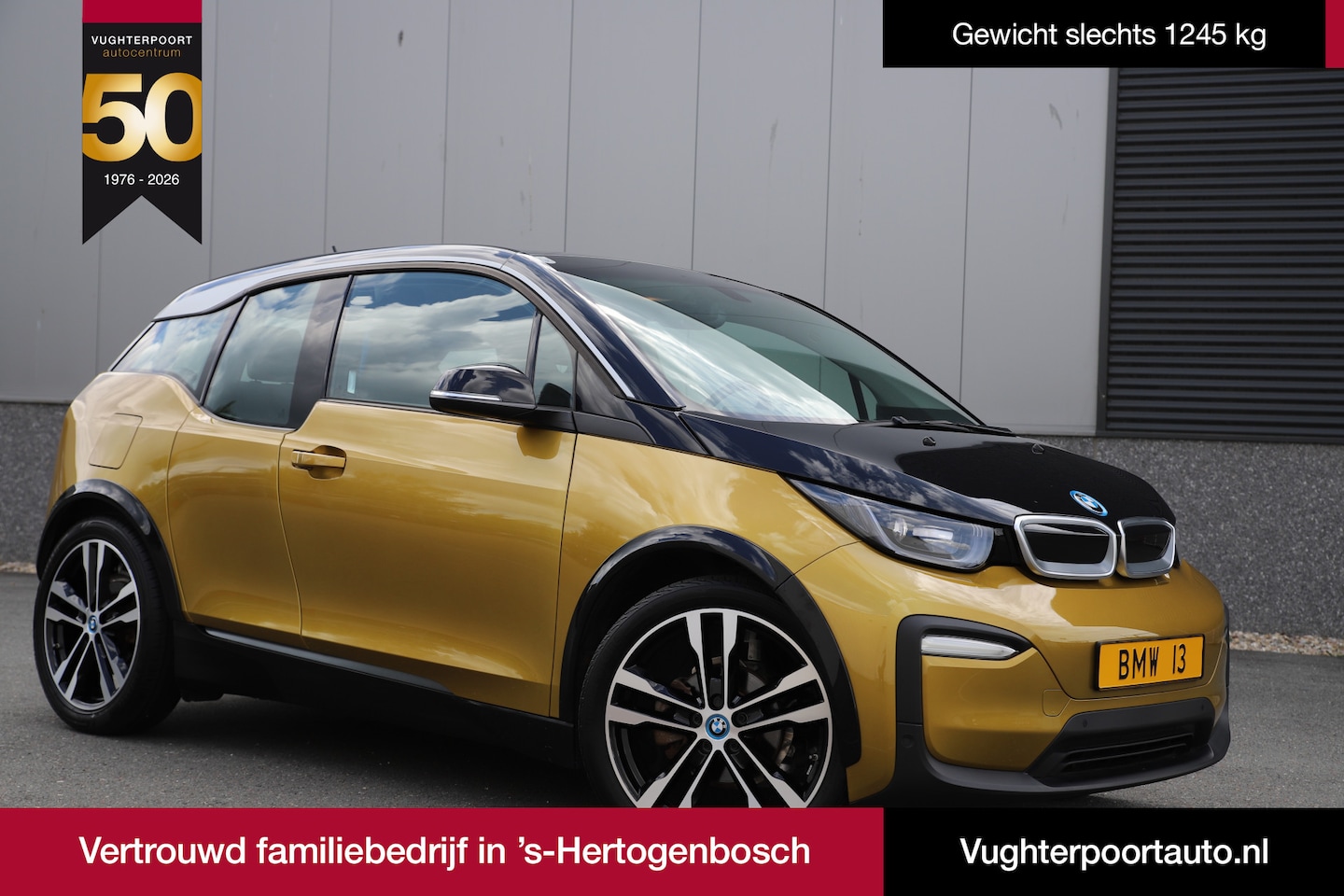 BMW i3 - Executive 120Ah 42 kWh Galvanic Gold/ Carplay/W-pomp - AutoWereld.nl