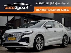 Audi Q4 e-tron - 40 2X S-LINE 77 kWh LEDER 20 INCHE-LMV CAMERA-360 DIGI-DASH NAVI LED PDC