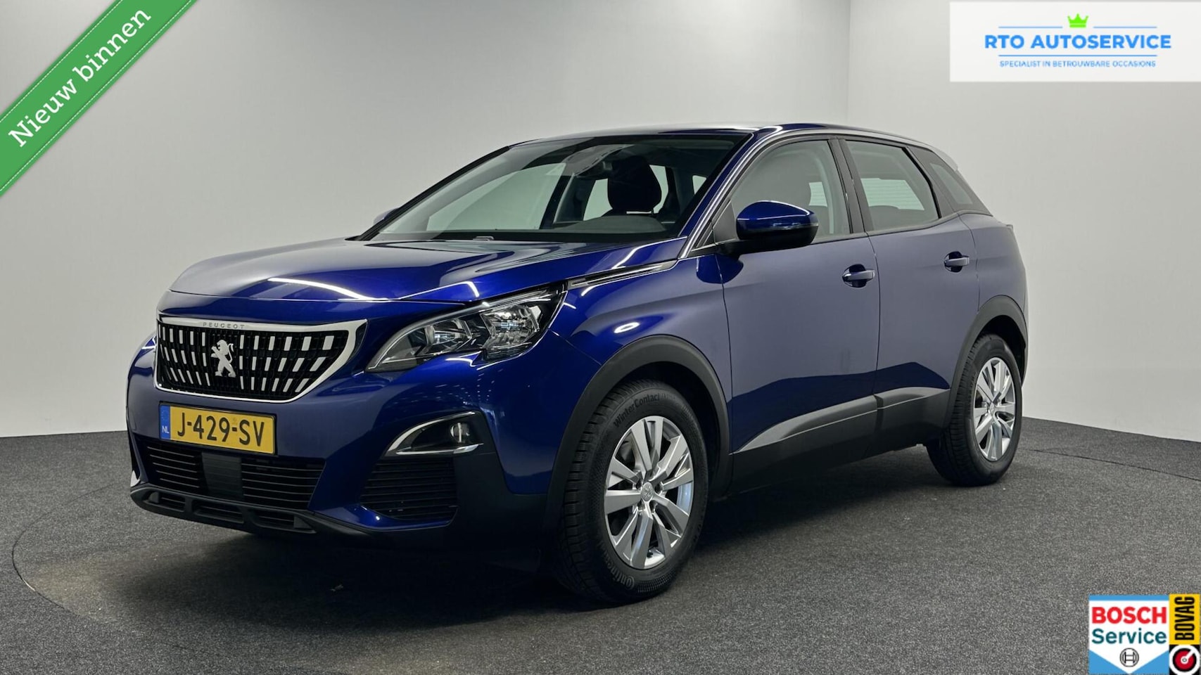 Peugeot 3008 - 1.2 PureTech Blue Lease Executive TREKHAAK NAVI LM CARPLAY ECC CRUISE. - AutoWereld.nl