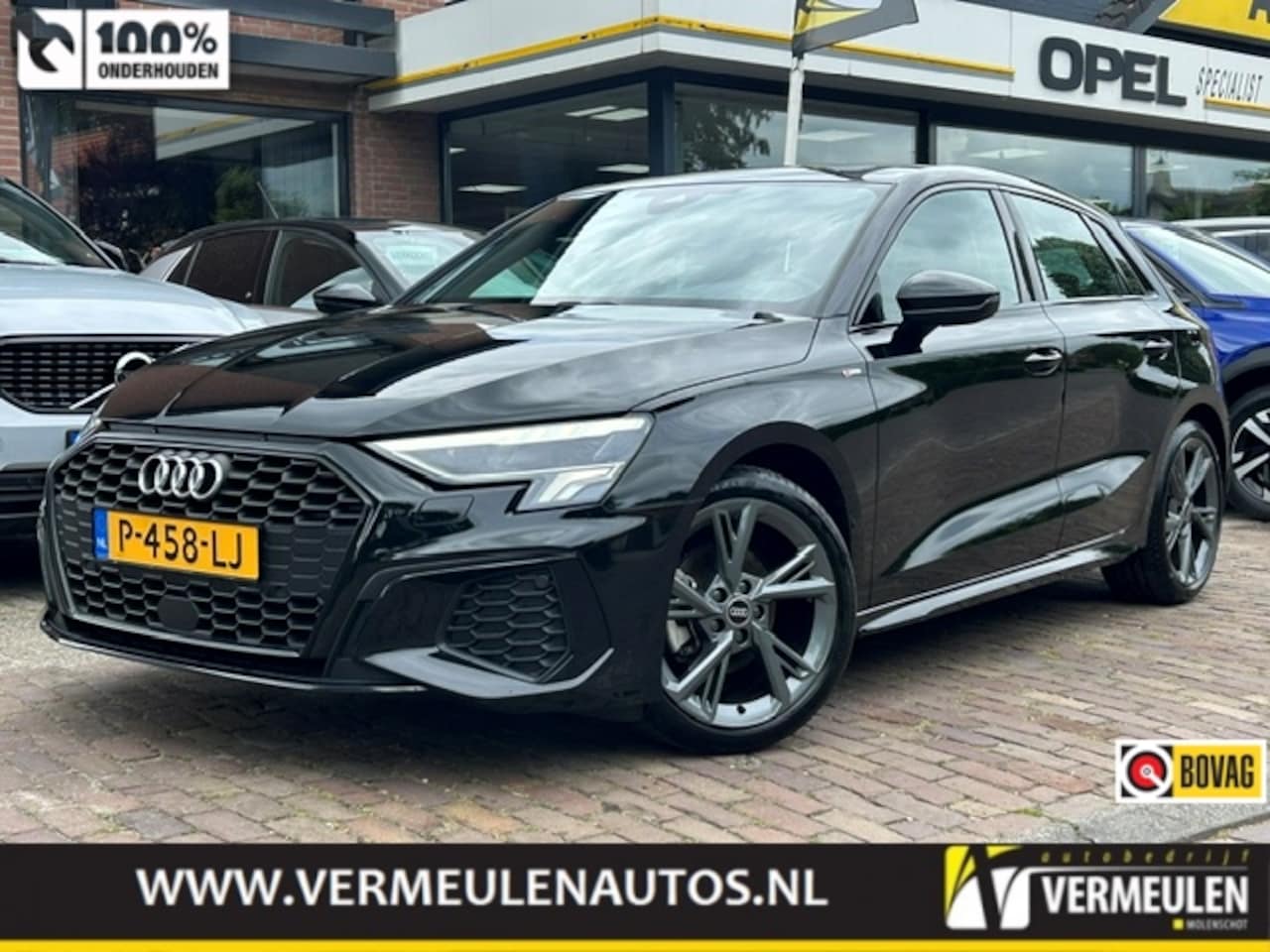 Audi A3 Sportback - 35 TFSI 150PK S Edition + 18"/ Navi/ Clima/ Cruise/ Full-LED/ CarPlay/ NL auto - AutoWereld.nl