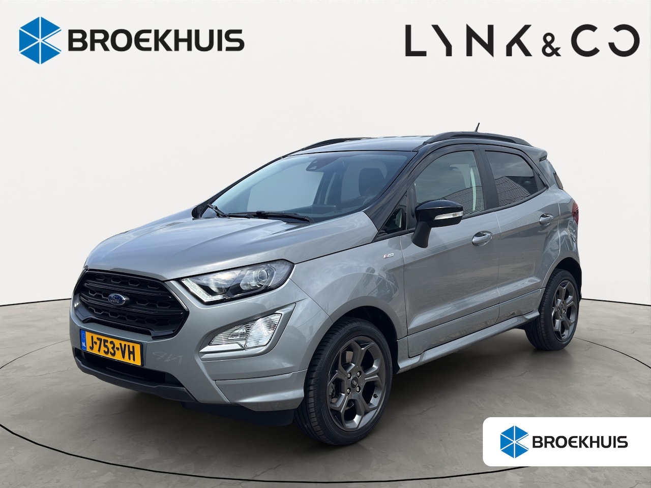 Ford EcoSport - 1.0 EcoBoost ST-Line | Verwarmde stoelen en stuur | Premium audio | Alcantara\leer | Apple - AutoWereld.nl