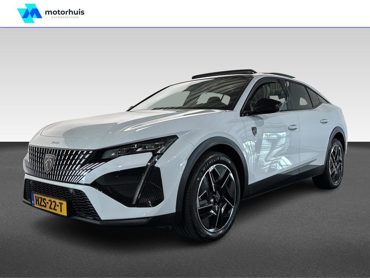 Peugeot e-408 - GT AVANTAGE 58KWH 214PK PANO FOCAL HIFI NAVI CAMERA WINTERPACK | 11 kW lader | Achteruitri - AutoWereld.nl