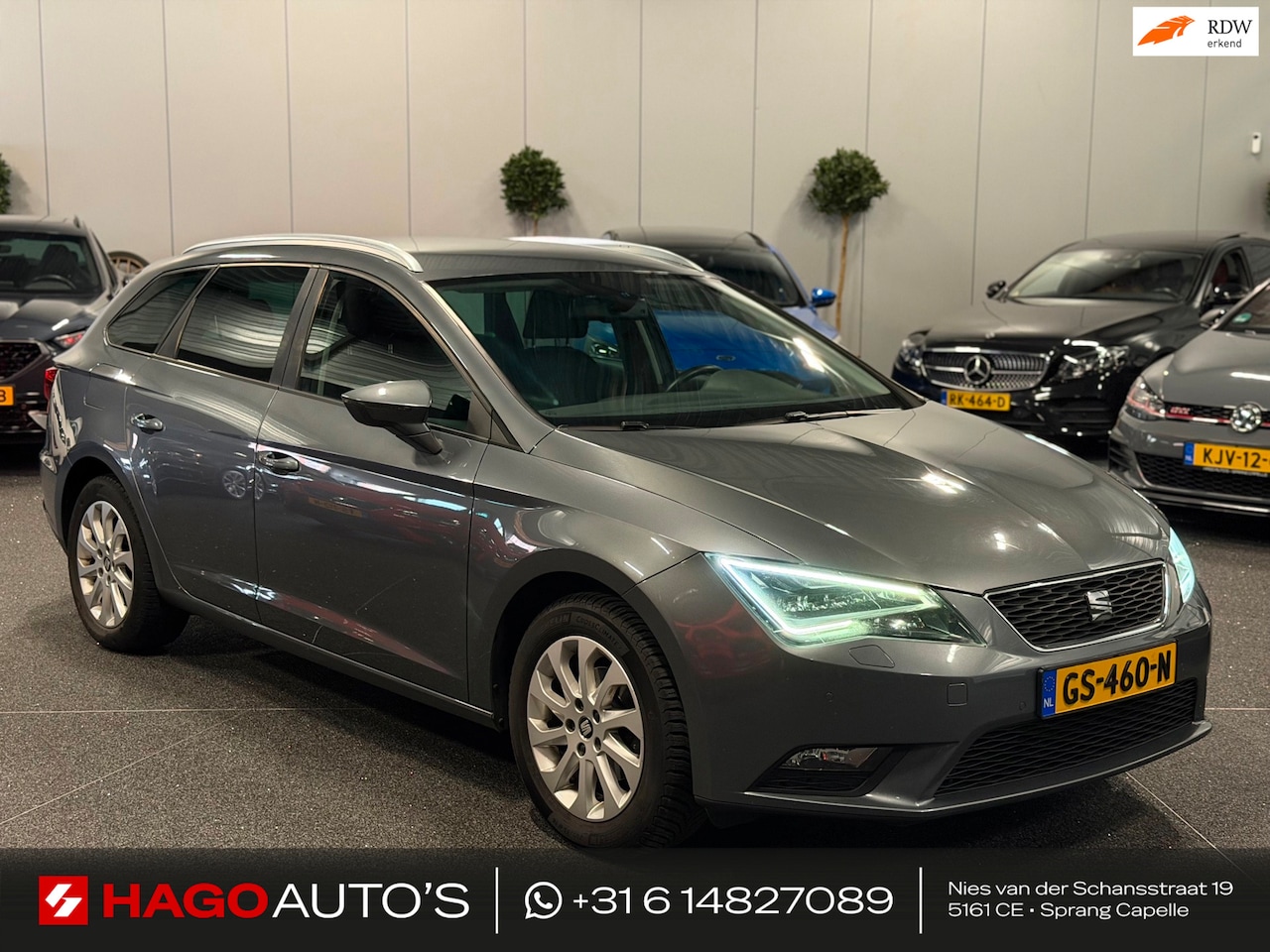 SEAT Leon ST - 1.2 TSI Reference Business LED/NAVI/CRUISE/PDC/TREKHAAK/STOELVERW/VOLLEDIG-ONDERHOUD - AutoWereld.nl