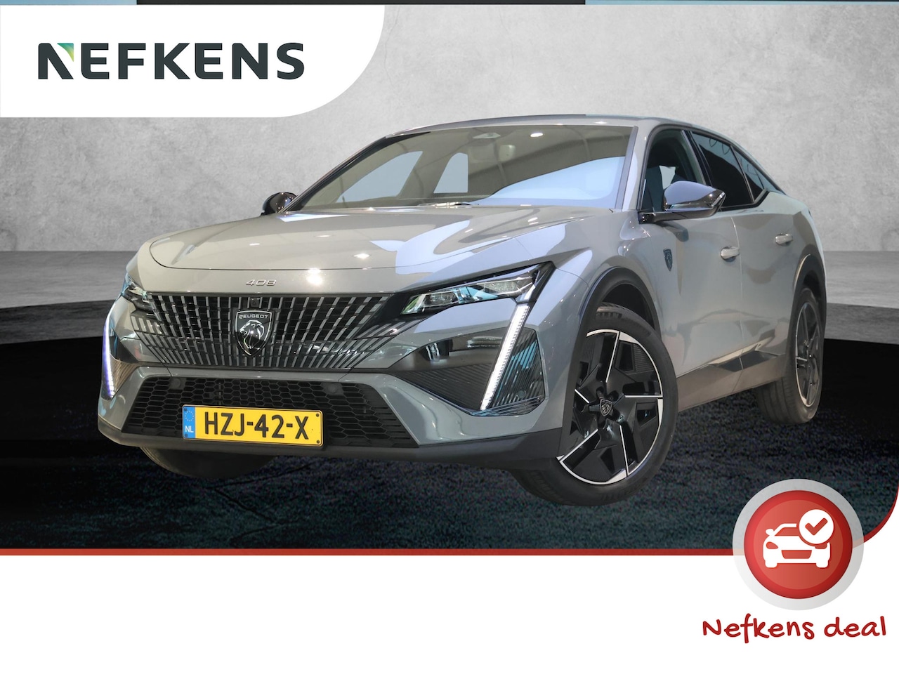 Peugeot 408 - GT Hybrid 145 pk Automaat | 360' Camera | Dodehoekwaarschuwing | Elektrische kofferbak | A - AutoWereld.nl