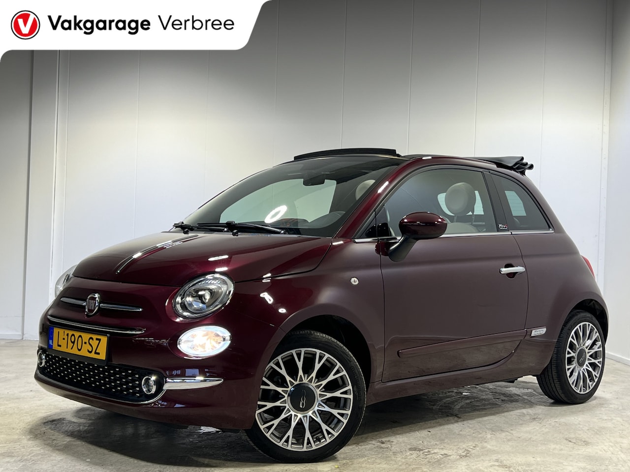 Fiat 500 - 1.2 Star Cabrio | Navigatie/Android/Apple Carplay | LM Velgen 15"  | Cruise Control | Airc - AutoWereld.nl