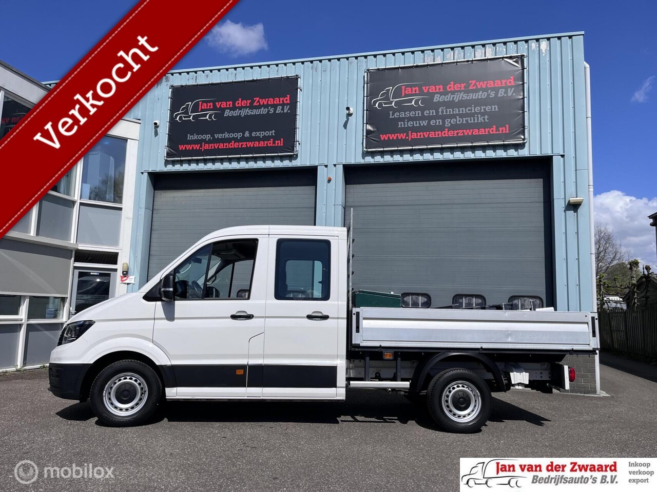 Volkswagen Crafter - 35 2.0 TDI Dubbele cabine Open laadbak Pick up - AutoWereld.nl