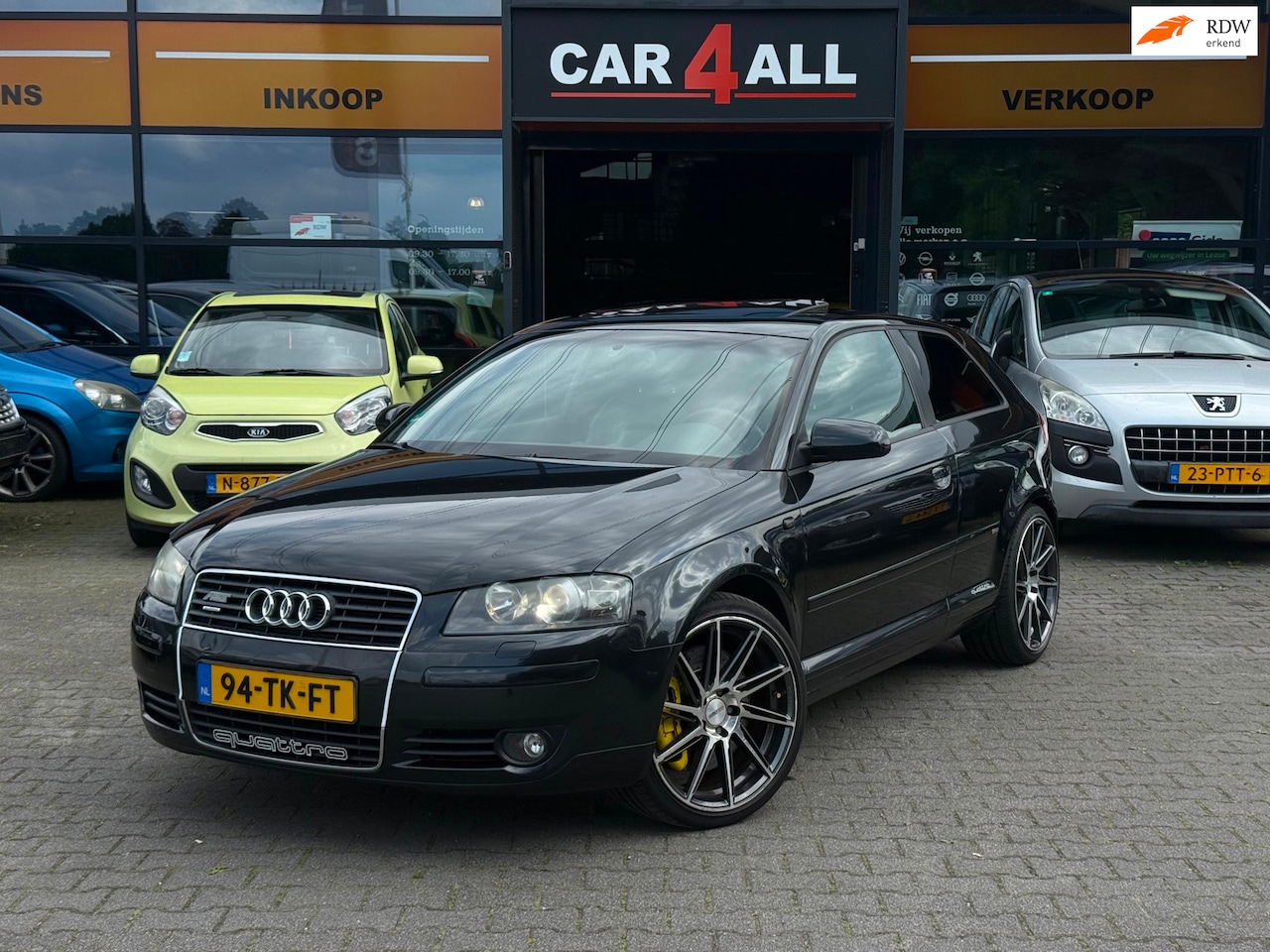 Audi A3 - 3.2 quattro Ambition DAKJE/LEDER/ABT/STLVRM/NAVI/XENON/RIJDT PERFECT/NAP - AutoWereld.nl