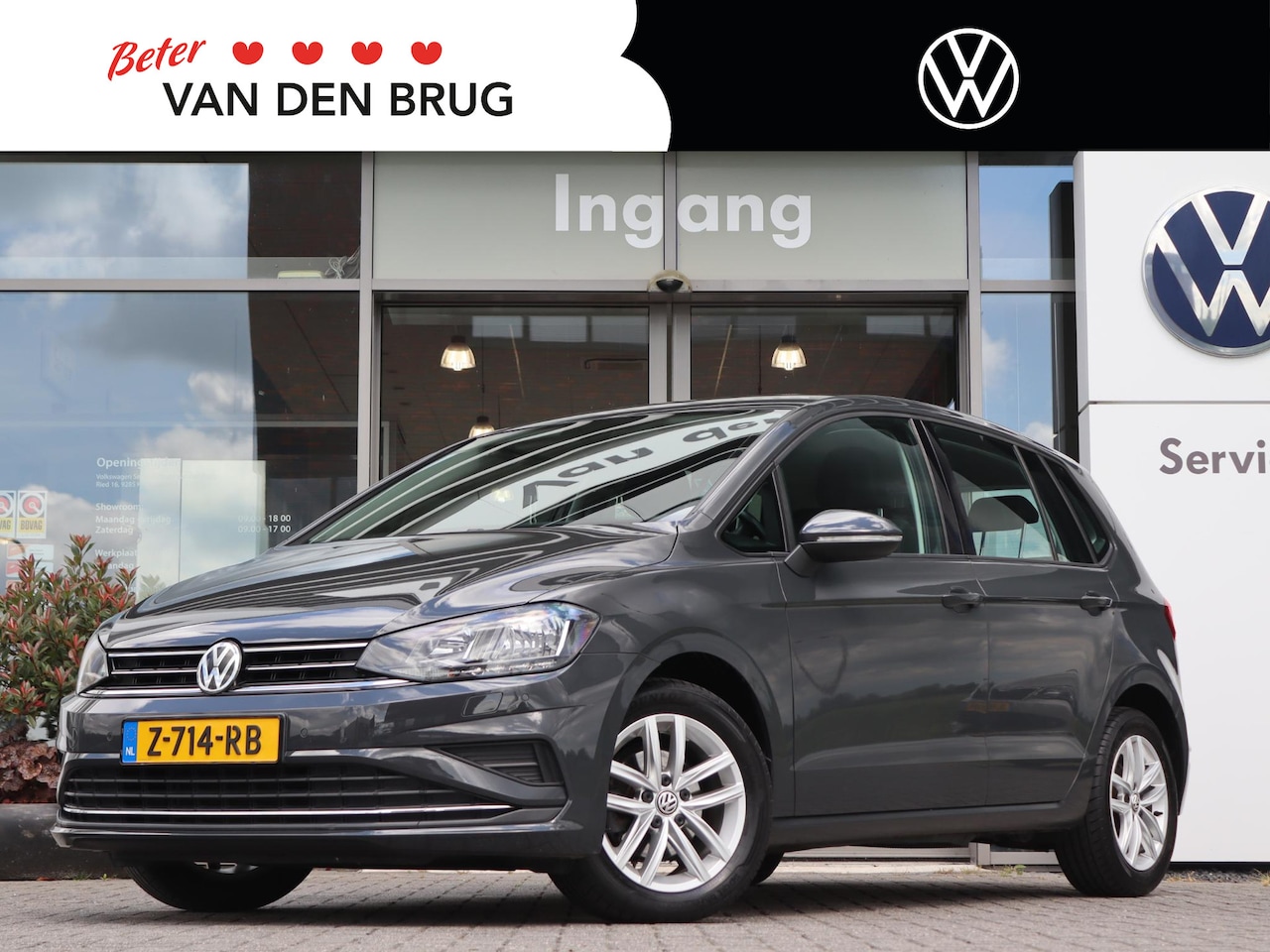 Volkswagen Golf Sportsvan - 1.0 TSI 115 pk Comfortline | Climate Control | Stoelverwarming | Bluetooth | Parkeersensor - AutoWereld.nl