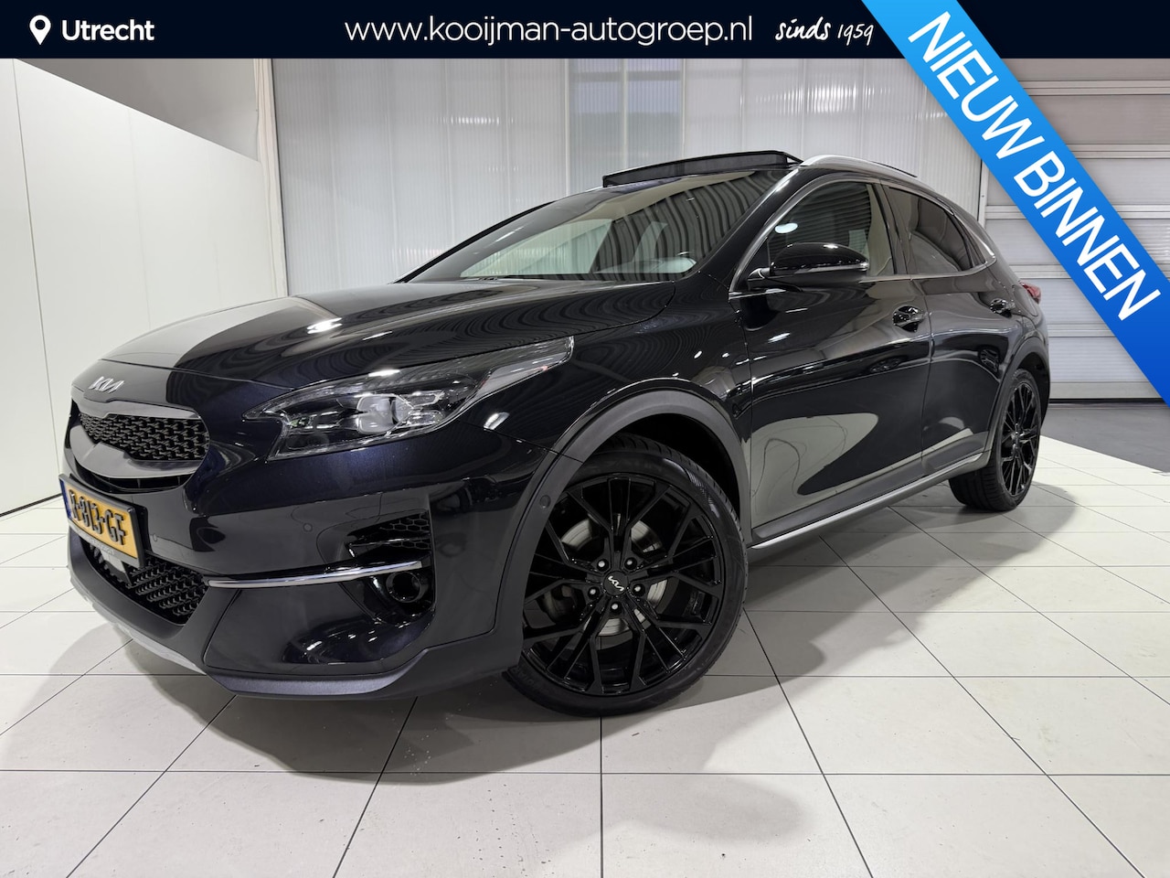 Kia XCeed - 1.5 T-GDI MHEV Black Edition Automaat, Schuif Kantel dak, Stoel en Stuur verwarming, Apple - AutoWereld.nl
