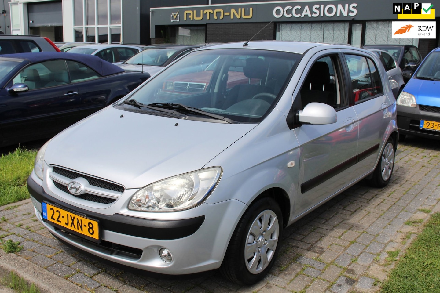 Hyundai Getz - 1.4i Active Joy Airco 5-Feurs Trekhaak Parkeersensoren 143.000km NAP APK - AutoWereld.nl