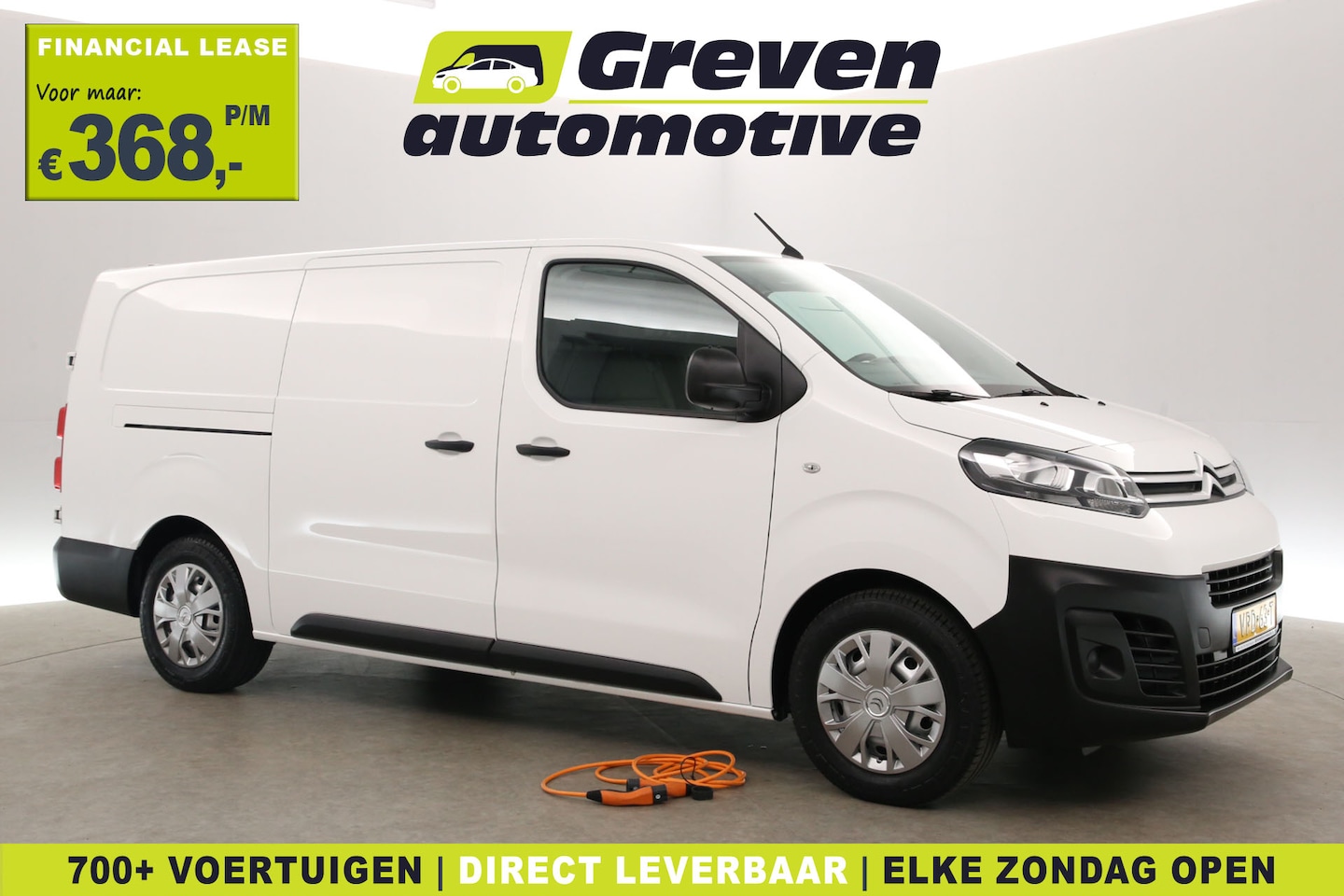 Citroën ë-Jumpy - Driver XL 75kWh L3H1 | Snelladen | Airco | Cruise | Carplay | 3 Zits | Navi | Trekhaak - AutoWereld.nl