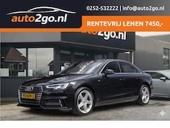 Audi A4 Limousine - 1.4 TFSI S-LINE AUT7 SPORT. SPORTSTOELEN AIRCO 18INCH.LMV PDC