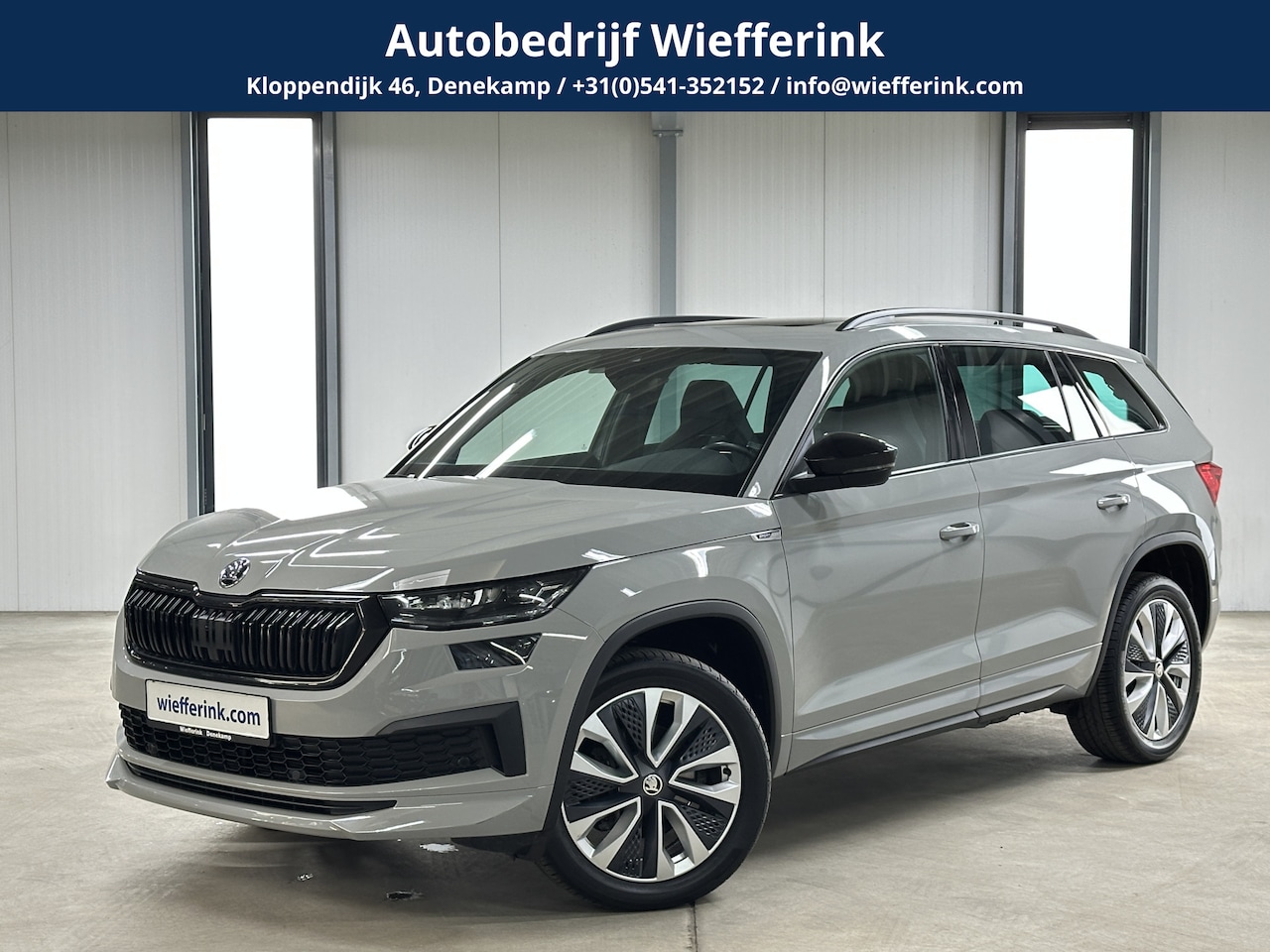 Skoda Kodiaq - 1.5 TSI DSG Sportline Business 7p. | Pano | Acc | Led | Camera | - AutoWereld.nl