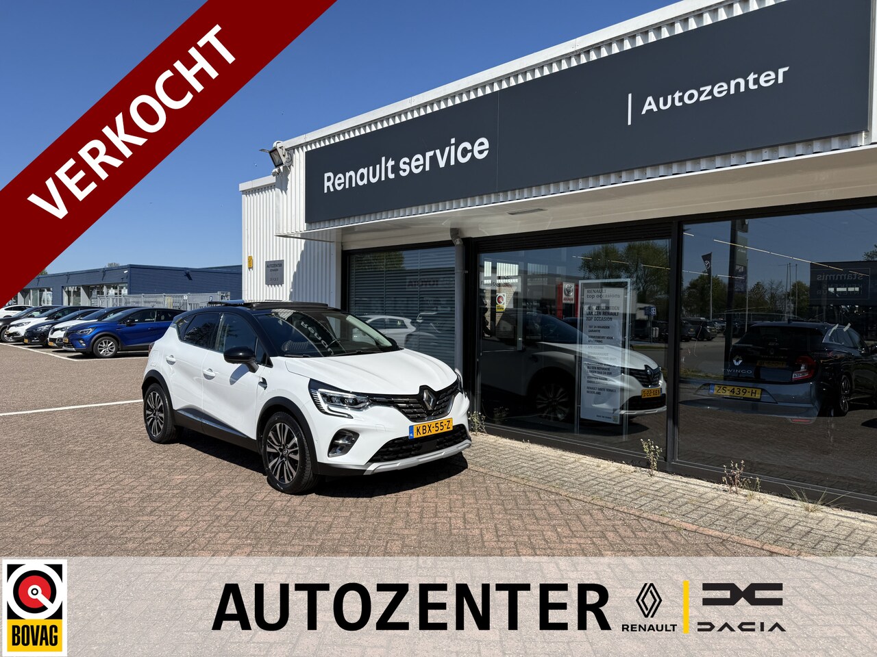 Renault Captur - 1.6 E-Tech Plug-in Hybrid 160 Initiale Paris | panoramadak | 360 camera | stoel+stuurverwa - AutoWereld.nl