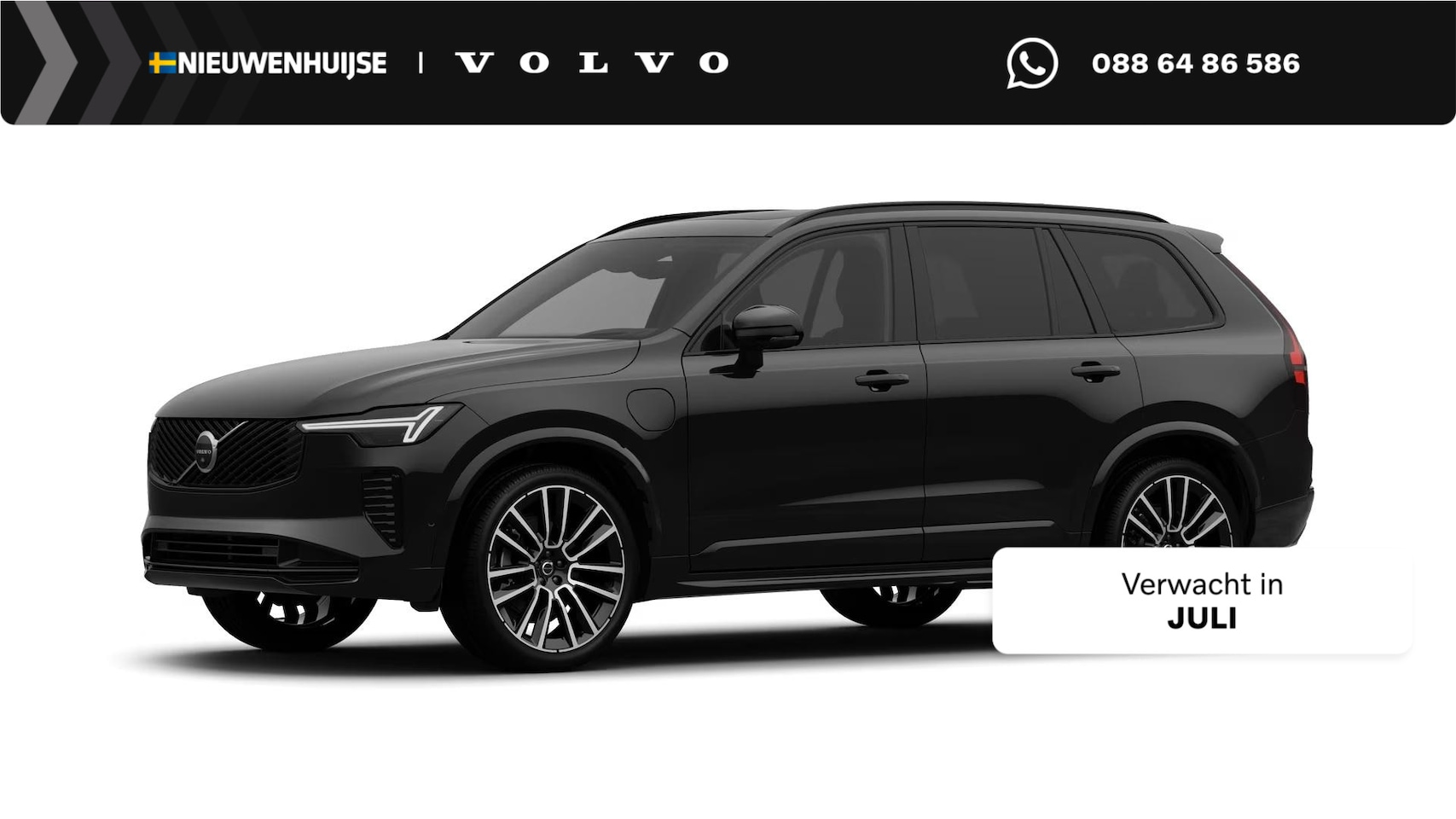 Volvo XC90 - T8 Plug-in hybrid AWD Ultra Dark Exec. Ed. | Executive | Luchtvering | Gelaagd Glas | Bowe - AutoWereld.nl