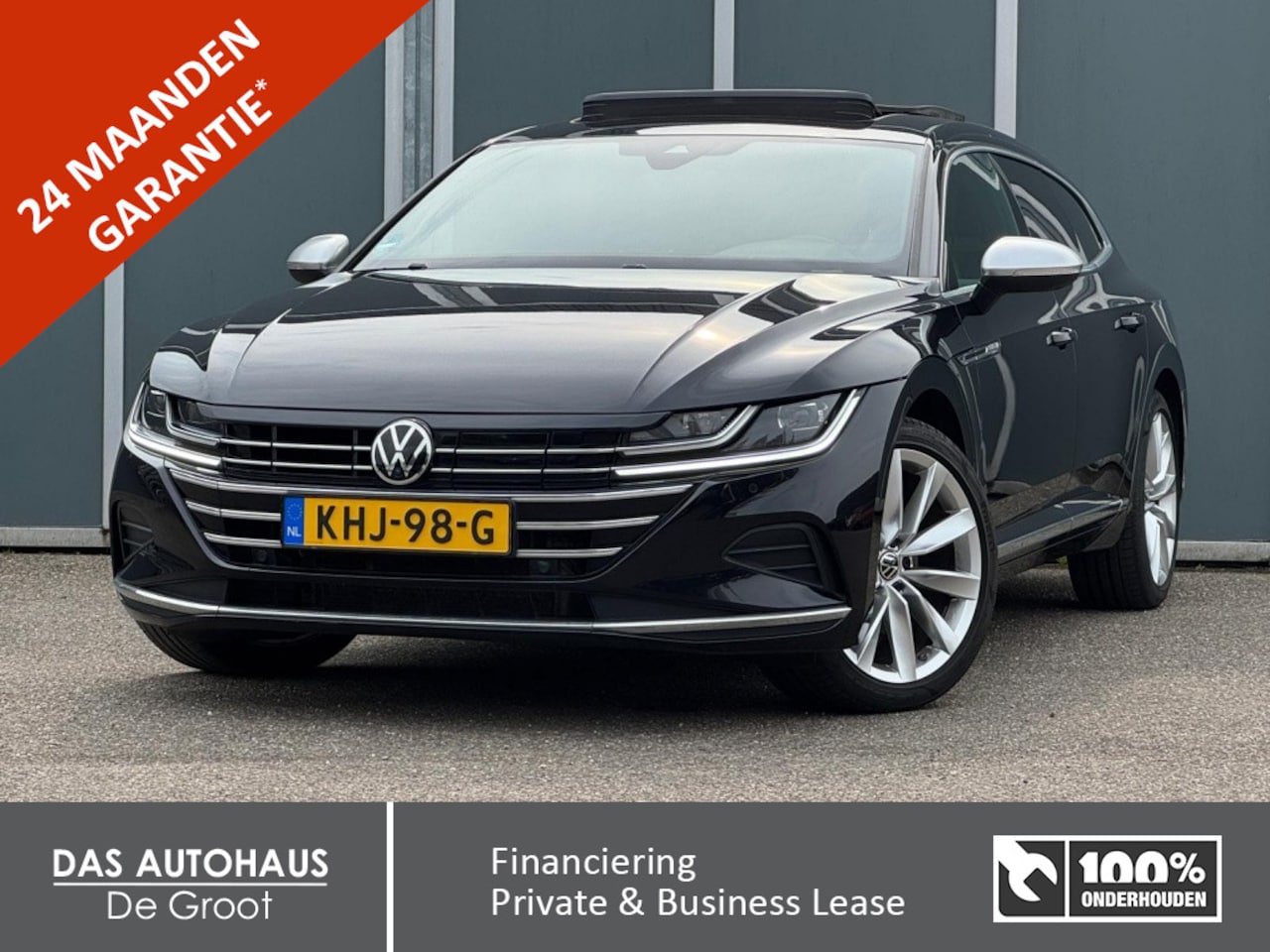 Volkswagen Arteon Shooting Brake - 1.4TSI eHybrid 218pk Elegance | Pano | Leer | 360 Camera | ACC - AutoWereld.nl