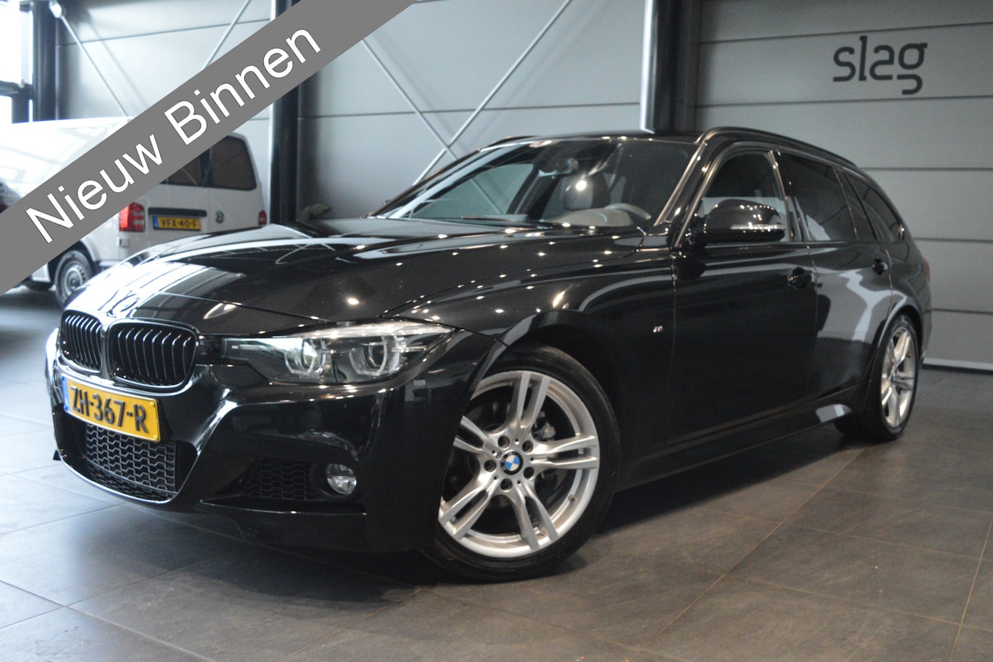 BMW 3-serie Touring - 318i M Sport navi clima cruise led leer 18 inch !! - AutoWereld.nl