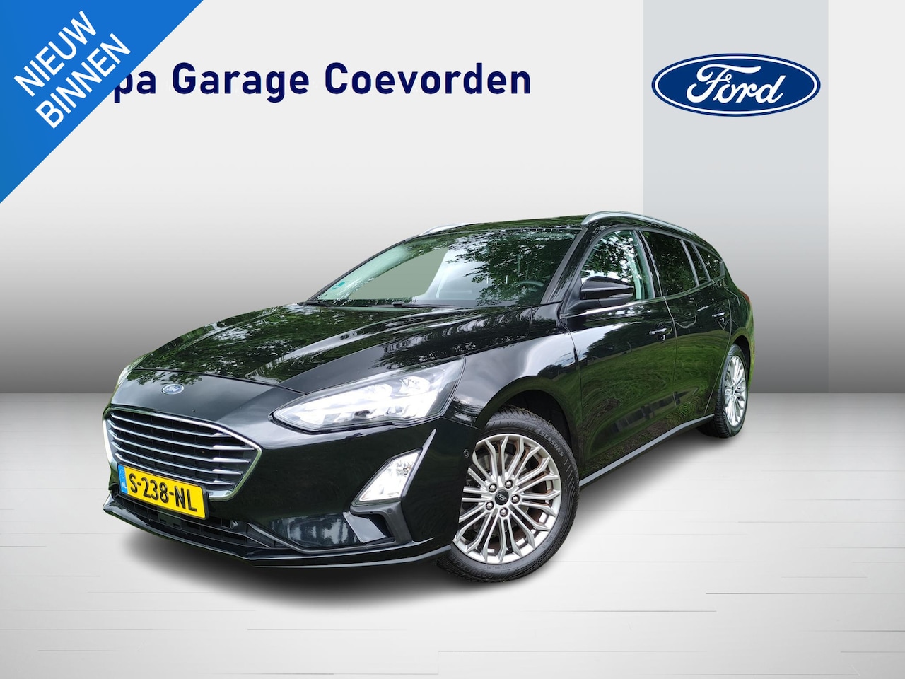 Ford Focus - 1.0 EB 125PK Titanium X Business | ADAP CRUISE | HAAK | NAVI | WINTERPACK | - AutoWereld.nl