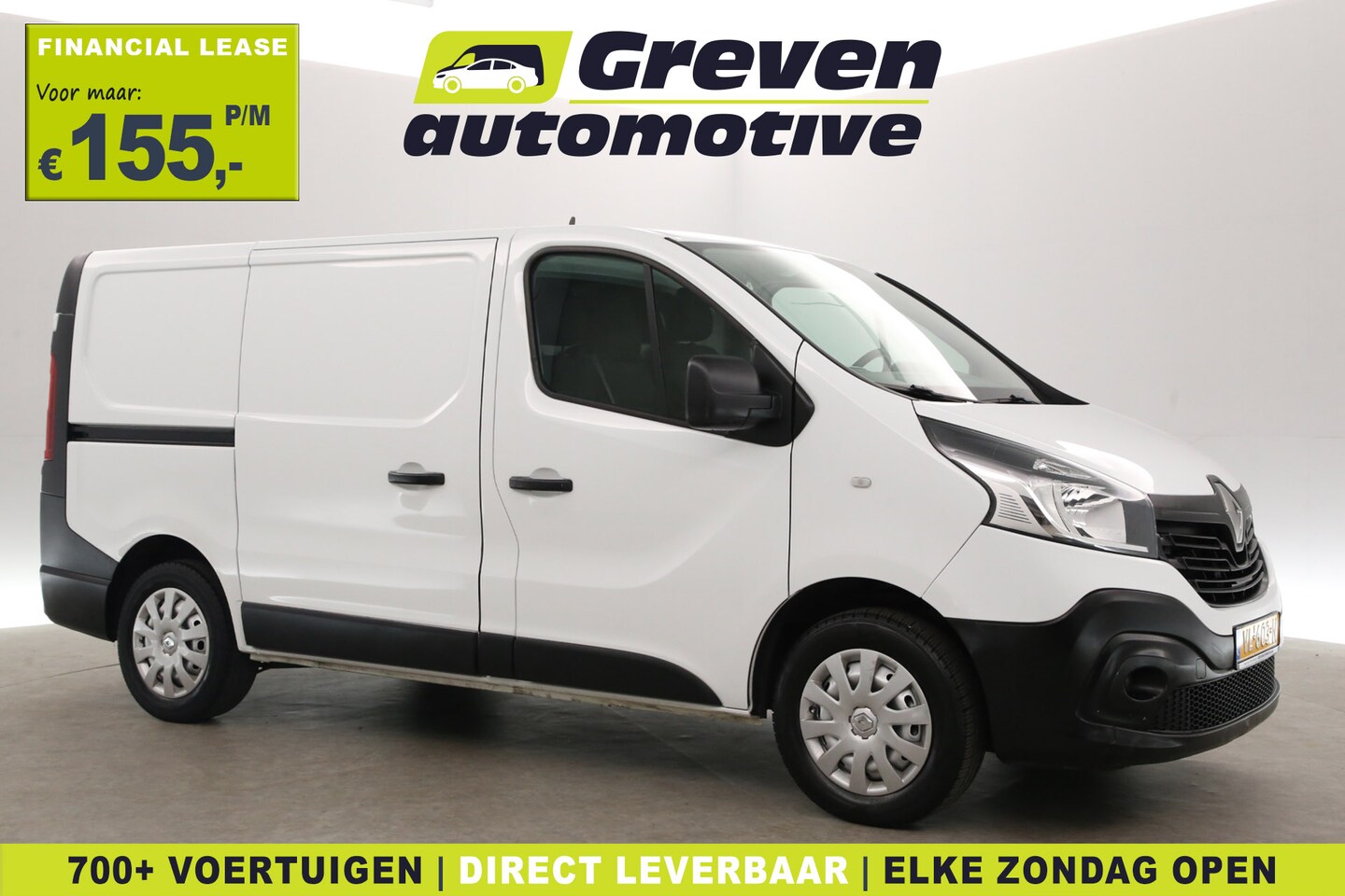 Renault Trafic - 1.6 dCi T29 L1H1 | Airco | Cruise | 3 Zits | 2xSchuifdeur | Parkeersens. - AutoWereld.nl