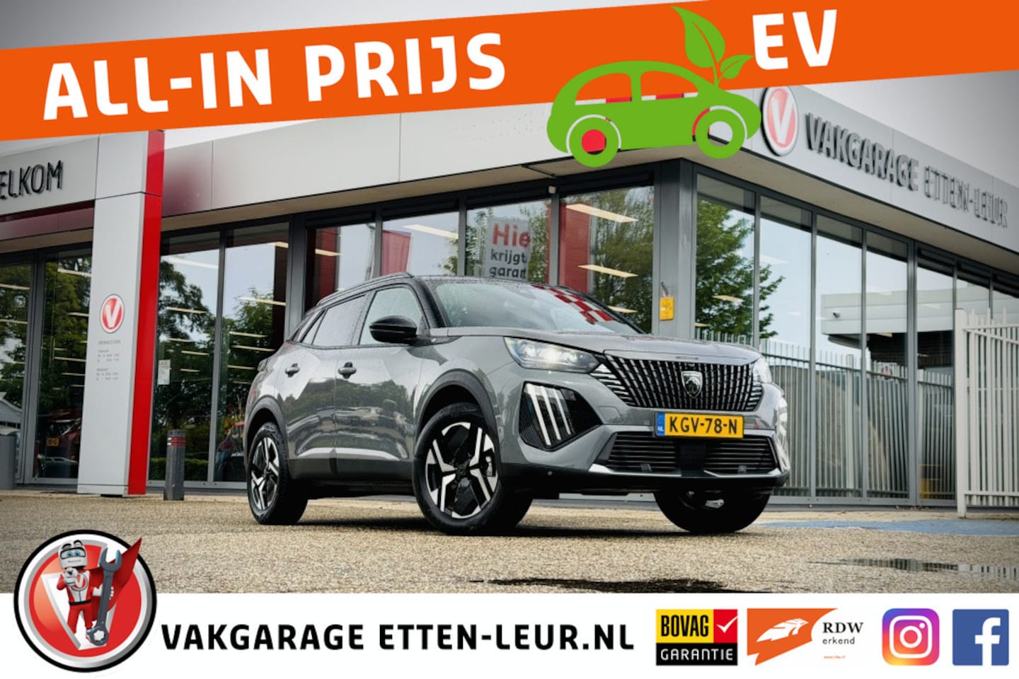 Peugeot e-2008 - EV GT Pack | ADAPTIEVE CRUISE | CAMERA | CLIMA - AutoWereld.nl