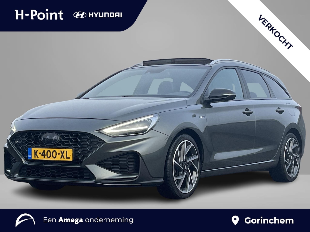 Hyundai i30 Wagon - N Line Sky 1.5 T-GDi MHEV 160pk | SCHUIF/KANTELDAK | N-LINE PACK | 1e EIGENAAR! | 18'' 2-T - AutoWereld.nl