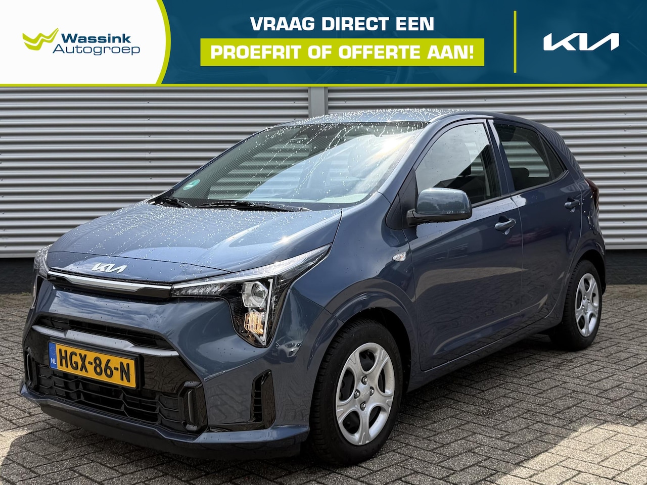 Kia Picanto - 1.0 DPI DynamicLine | Navigatie | Camera | Airco | Cruise Control | - AutoWereld.nl