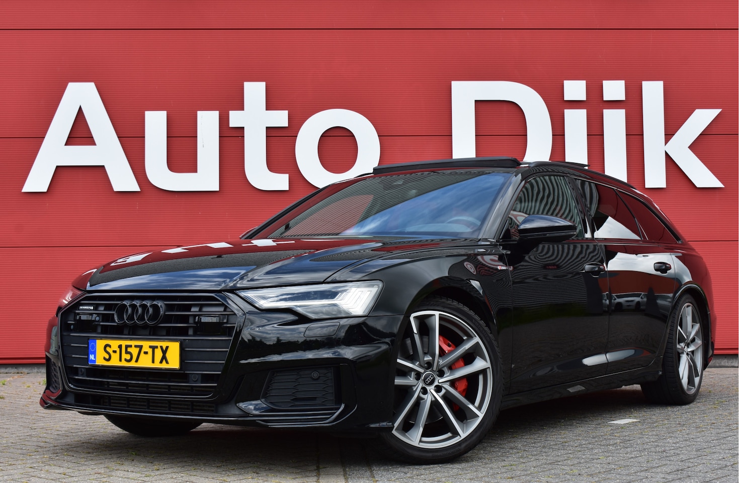 Audi A6 Avant - 55 TFSI quattro S edition Matrix-LED | B&O | Pano | HUD | Keyless | Camera | Elek. Trekhaa - AutoWereld.nl
