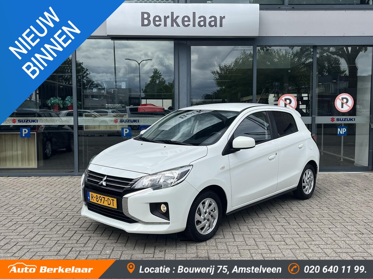 Mitsubishi Space Star - 1.2 Dynamic Automaat | Cruise Controle | Achteruitrijcamera | Bluetooth Telefoonvoorbereid - AutoWereld.nl
