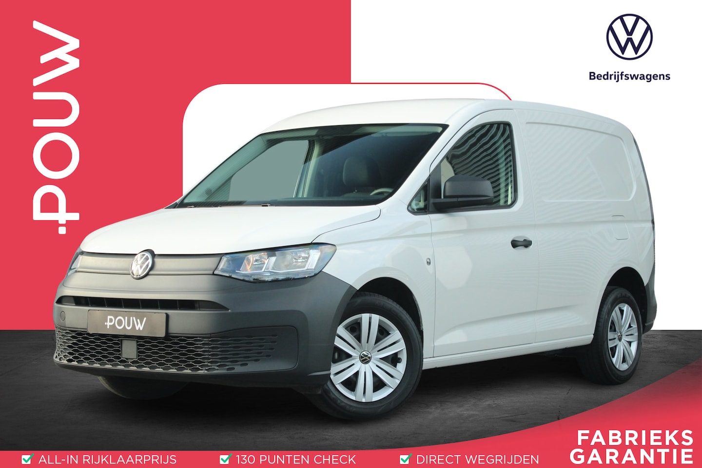 Volkswagen Caddy Cargo - 2.0 TDI 75pk Trend | Airco | Fabrieksgarantie - AutoWereld.nl