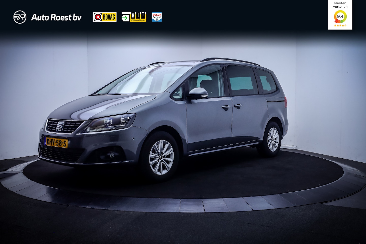 SEAT Alhambra - 1.4TSI 150Pk 7p STYLE NAVI | CAMERA | STOELVERW. | ACC | BLINDSPOT | FULL LINK | PDC V+A | - AutoWereld.nl