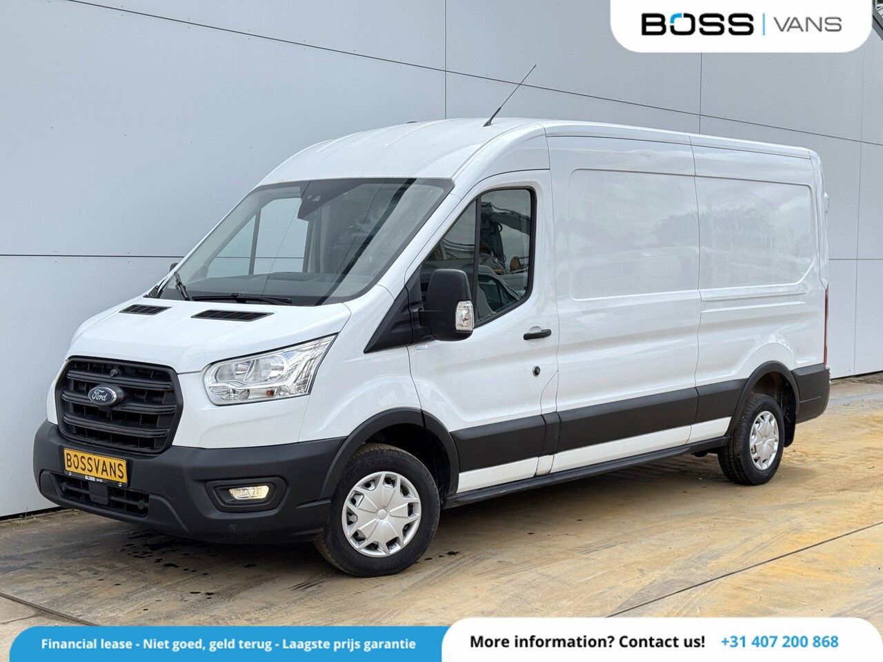 Ford Transit - 2.0 TDCI 130PK L3H2 Airco Cruise control Camera Parkeersensoren v+a - AutoWereld.nl