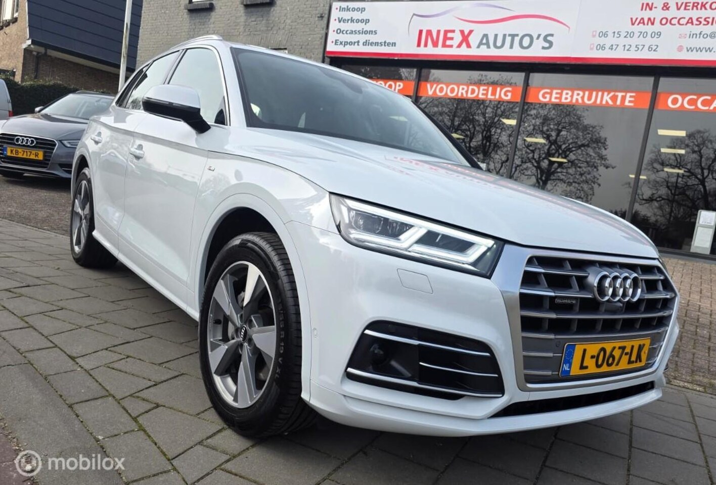 Audi Q5 - 50 TFSI-e Quattro 2x S-line Matrix Acc Dodehoek Dealer Onderhouden - AutoWereld.nl