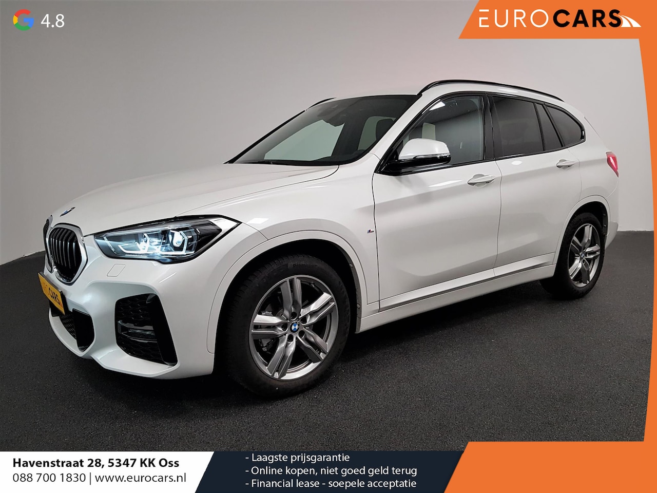 BMW X1 - sDrive18i Automaat M-Sport Executive Lederen Bekleding Navigatie Climate Control Camera Pa - AutoWereld.nl