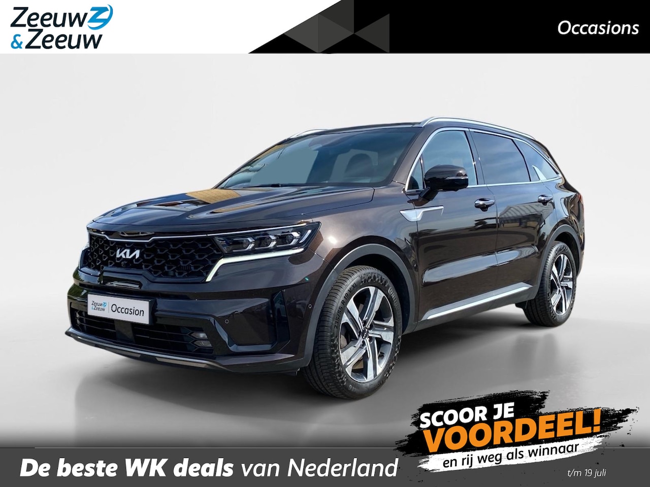Kia Sorento - 1.6 T-GDI Hybrid 2WD ExecutiveLine 7p. | Climate Control | Leder interieur | Elektr. stoel - AutoWereld.nl