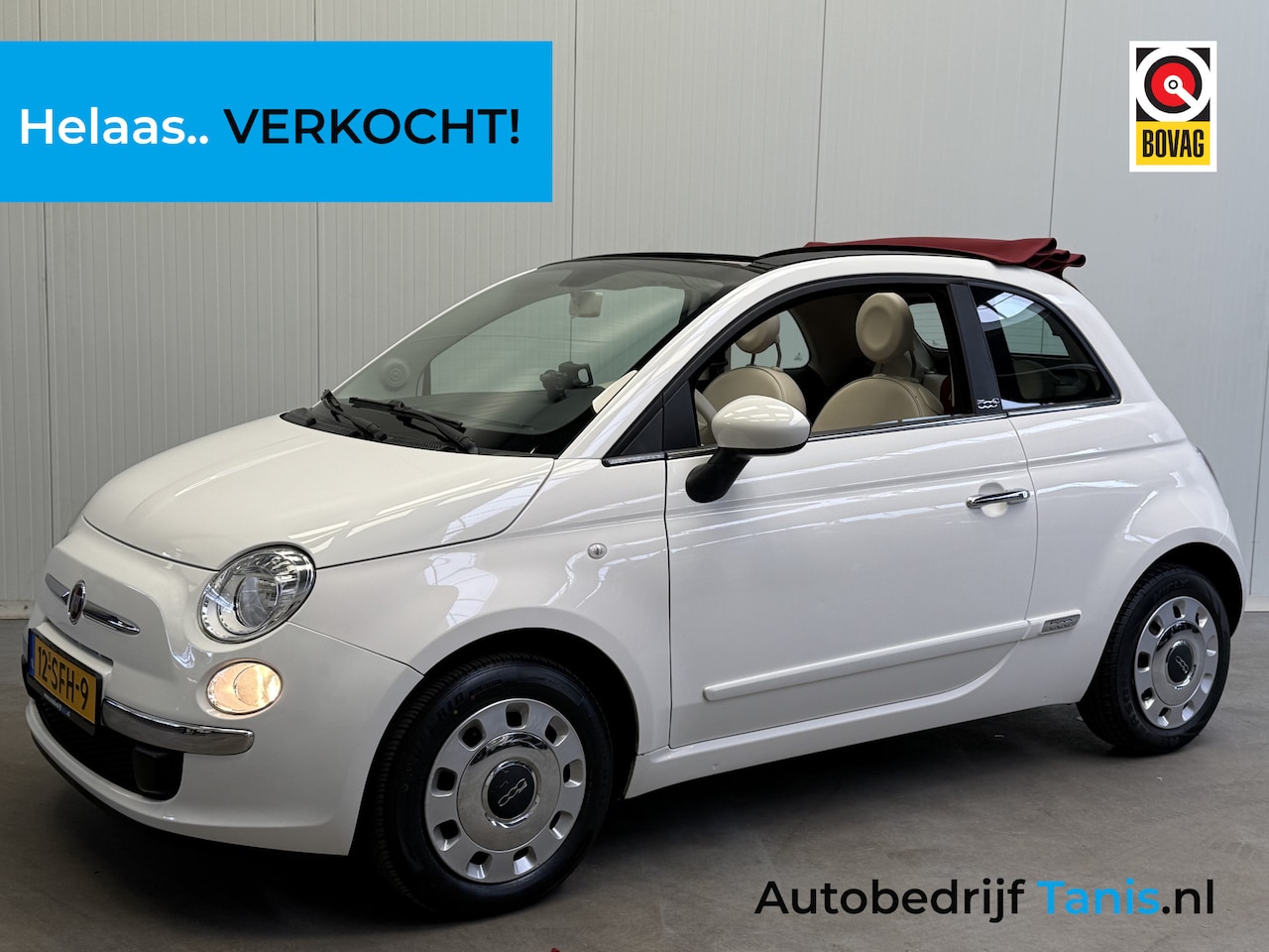 Fiat 500 C - 1.2 Pop AIRCO/ECC-RADIO/CD-PDC-CABRIOLET - AutoWereld.nl